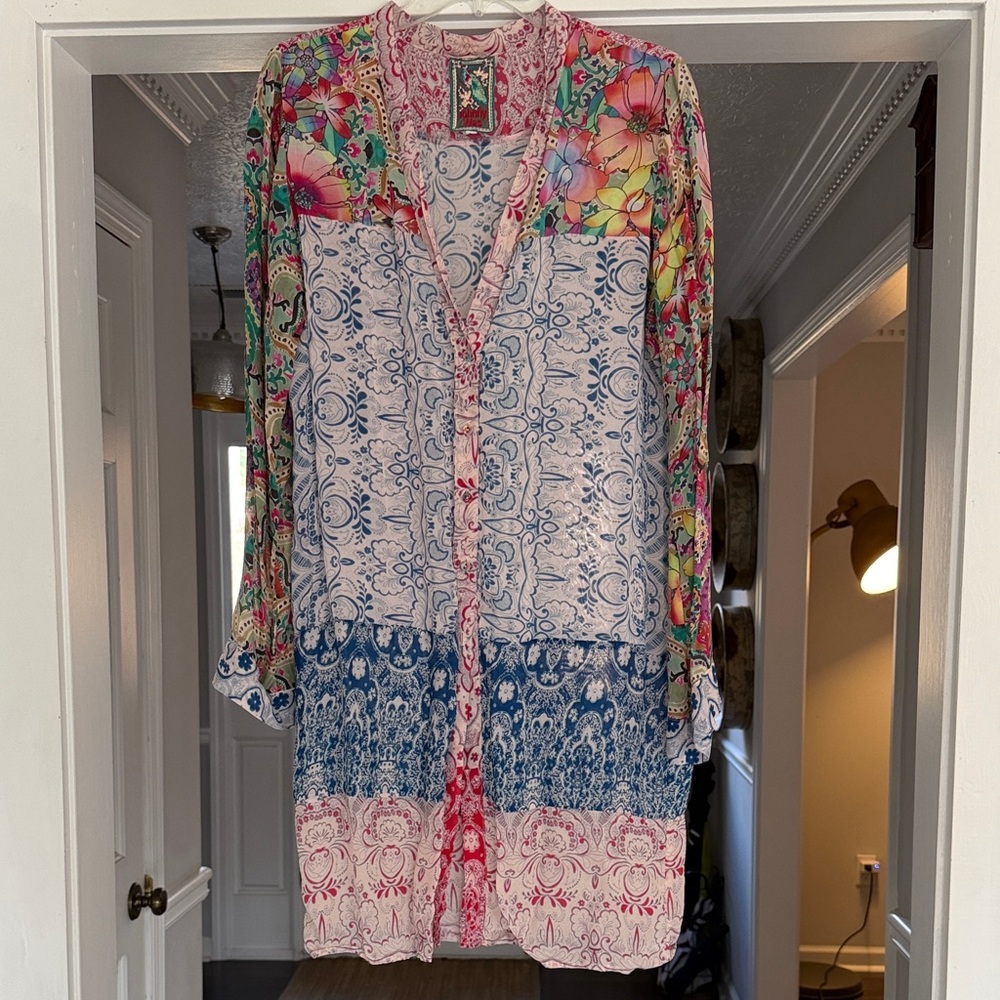 Johnny Was Button Down Cardigan